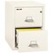 Fireking 2 Drawer, 1 Hr Fire & Impact Rated, Vertical, 31" depth Letter Ivory White 2-1831-CIW - alternate 2