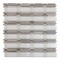 Apollo Tile 12x12 Eastern White, Wooden Grey Marble Polished Floor and Wall Mosaic Tile 5 sqft/case, 5PK APLKB88P31A - alternate 1