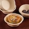 Chuk Bowl 6 oz square round, Natural Molded Fiber, 800 Count Case, 800PK BW-06-SR - alternate 3
