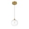 Euf Iissa, Pendant, 6", Gold, Clear Glass 50251-018 - alternate 3