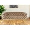 Homeroots 102" Beige Velvet Sofa With Gold Legs 480904 - alternate 2
