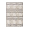 World Rug Gallery Distressed Geometric Indoor/Outdoor Area Rug 4 ft x 6 ft Beige 8019BEIGE4X6 - alternate 2