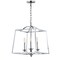 Jonathan Y Gloria 14.5" 3-light Metal LED Pendant, Chrome JYL7410A - alternate 3