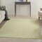 Homeroots 5' X 7' Green and Ivory Indoor Outdoor Area Rug 522036 - alternate 4