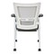 Office Star Products 8840W ProGrid Mesh Back Visitors Chair, White/Grey 8840W-2M - alternate 3