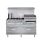 Koolmore 60 in. Commercial LP Range with 24 in. Griddle and Broiler in Stainless-Steel KM-CRGB60-LP - alternate 1