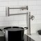 Kingston Brass Deck Mount Pot Filler Faucet, Brushed Nickel KS4708RX - alternate 2