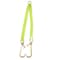 Mytee Products V Bridle Strap 3in x 36in w/ 15in J Hook w/T-J Hooks, HI Abrasion/HI VIZ Webbing VStrap0336J-TJ - alternate 1