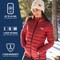 Gobi Heat Wolf Women's Heated Jacket, Red, S 728614 - alternate 2
