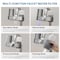 Wrightmaster 4-in-1 Multi-Mode Faucet Mount Water Filter with 99% Impurity Removal 35" Flexible Hose ZOR-SOGEE209 - alternate 2