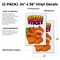 Signmission Cheese Sticks, Vinyl Decals Only 24 Inch x 36 Inch, Vinyl Decal, 2PK DSB-2436-2PACK-Cheese Sticks - alternate 2