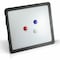 Lorell Magnetic Dry-Erase Board, Black Frame LLR80664 - alternate 1