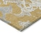 Homeroots 5' X 8' Gold Gray And Ivory Abstract Washable Indoor Outdoor Area Rug 600085 - alternate 3