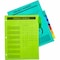 Avery Dividers, Insert, Plastc, 8Tab 24PK AVE11901 - alternate 2
