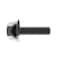 Zoro Select Not Graded, M6-1.00 Serrated Flange Bolt, Plain Stainless Steel, 20 mm L, 10 PK 31-MFH-6-20 - alternate 2