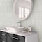Apollo Tile Festa 1.7 in. x 9.6 in. Matte White Ceramic Picket Wall and Floor Tile 2.37 sq. ft./case, 23PK APLPCD88PRLM - alternate 2