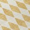 Homeroots 8' Gold And Light Brown Round Geometric Washable Indoor Outdoor Area Rug 577039 - alternate 3