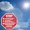 Signmission Aluminum Metal Signs, 10 in Width, 10 in Height, , 2 PK OC-A-2PACK-10-112 - alternate 2