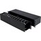 Rack Solutions Patch Cable Organizer - Cable Organizer - Black - Plastic, Steel 160-5330 - alternate 1