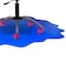 Floortex CraftTex Blue Sploshmat Crafts, Kids and Classrooms Floor Mat for Hard Floor - 40" x 40" CC124040PBV - alternate 1