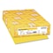 Astrobrights Color Paper, 24 lb Bond Weight, 8.5 x 14, Solar Yellow, 500PK 22532 - alternate 2