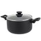 Oster Ashford 6 Quart Aluminum Dutch Oven with Tempered Glass Lid in Black 80140.02 - alternate 1