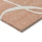 Homeroots 9' X 12' Salmon And Ivory Abstract Washable Indoor Outdoor Area Rug 597521 - alternate 3
