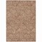 Homeroots 5' X 8' Copper And Beige Floral Washable Indoor Outdoor Area Rug 594654 - alternate 3