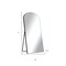 Homeroots 71" Black Arch Wood Framed Standing Mirror 565045 - alternate 2