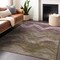 Homeroots 5' X 8' Taupe And Beige Abstract Washable Indoor Outdoor Area Rug 618185 - alternate 3