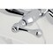 Kingston Brass Double-Handle Wall Mount Bar Faucet, Polished Chrome KS312C - alternate 3