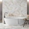 Apollo Tile White Gray 12x24 Calacatta Gold Marble Polished Subway Floor and Wall Tile 10 sqft/case, 5PK APLFCT881224PA - alternate 2