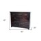 Homeroots 60" Brown Solid Wood Nine Drawer Double Dresser 489216 - alternate 2