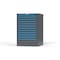 Strong Hold 12 drawer cabinet - (11x 2ft, 1x 4ft) - Blue accents - Keyed Different S3044-PPDAS-1201FS - alternate 3