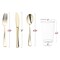 Smarty Had A Party Gold Disposable Plastic Cutlery and Cup Set, 120PK 79512-G-CASE - alternate 2