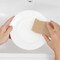 Happimess Natural Plant Based Non-Scratch Sisal Hemp/Cellulose Scrubbing Dish Sponge, Beige/White, 12PK WPE2000A-12SET - alternate 1