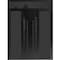 Vdomdoors Aluminum Double Doors Dekton 0163 Ardesia Nero Top Transom Entry Door Painted (W72xH96) Left hand O DEKTON0163DEXD-ARD-W72xH96+16-LH-O - alternate 1