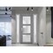Vdomdoors Front Exterior Prehung FiberGlass Door Frosted Glass / Manux 8552 Grey Ash / 2 Sidelight Exterior W MANUX8552EXD-SS-W14+36+14 x H80-RH - alternate 1
