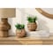 Monarch Specialties Artificial Plant, 9-in. Tall, Succulent, Table, Brown Woven Basket, Contemporary, Modern, 2PK I 9369 - alternate 3