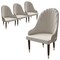 Leisuremod Elara Collection Wooden Dining Chair in Cream, 4PK EC59CR4 - alternate 1
