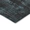 Homeroots 5' X 8' Teal Blue Gray And Ivory Abstract Washable Indoor Outdoor Area Rug 617669 - alternate 2