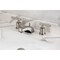 Kingston Brass Widespread Bathroom Faucet with Pop-Up Drain, Brushed Nickel KB8928CML - alternate 2