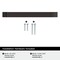 Amerock Evolve 5-1/16 inch (128mm) Center-to-Center Oil-Rubbed Bronze Cabinet Pull, 10PK 10VMP37072ORB - alternate 2