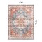 World Rug Gallery Traditional Distressed Washable Non Slip Area Rug 9 ft x 12 ft Multi WR65MULTI9X12 - alternate 3
