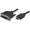 Manhattan 3 Hdmi To Dvi-D 24+1 Cable 322782 - alternate 1