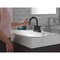 Delta Nicoli Two Handle Centerset Pull-Down Bathroom Faucet, 6.94 in, Matte Black 25749LF-BLPD - alternate 2