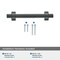 Amerock Davenport 3-3/4 in 96 mm Center-to-Center Matte Black Cabinet Pull BP36605MB - alternate 2