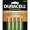 Duracell Rechargeable StayCharged NiMH Batteries, AA, PK4 DX1500B4N - alternate 1