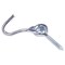 Prosource Hammock Hook, 1-1/4 in Opening, Steel, Silver, Zinc LR-404-PS - alternate 1