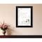 Homeroots Grace Upon Grace Black Framed Print Wall Art 529834 - alternate 2